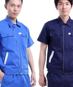 Quần áo bảo hộ cán bộ kỹ thuật vải cotton túi hộp
