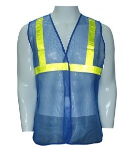 Áo lưới phản quang - mầu xanh dương